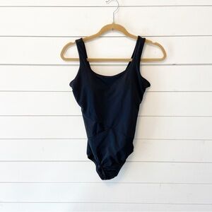 Lands End | NWTs Black One Piece Bathing Suit Size Small